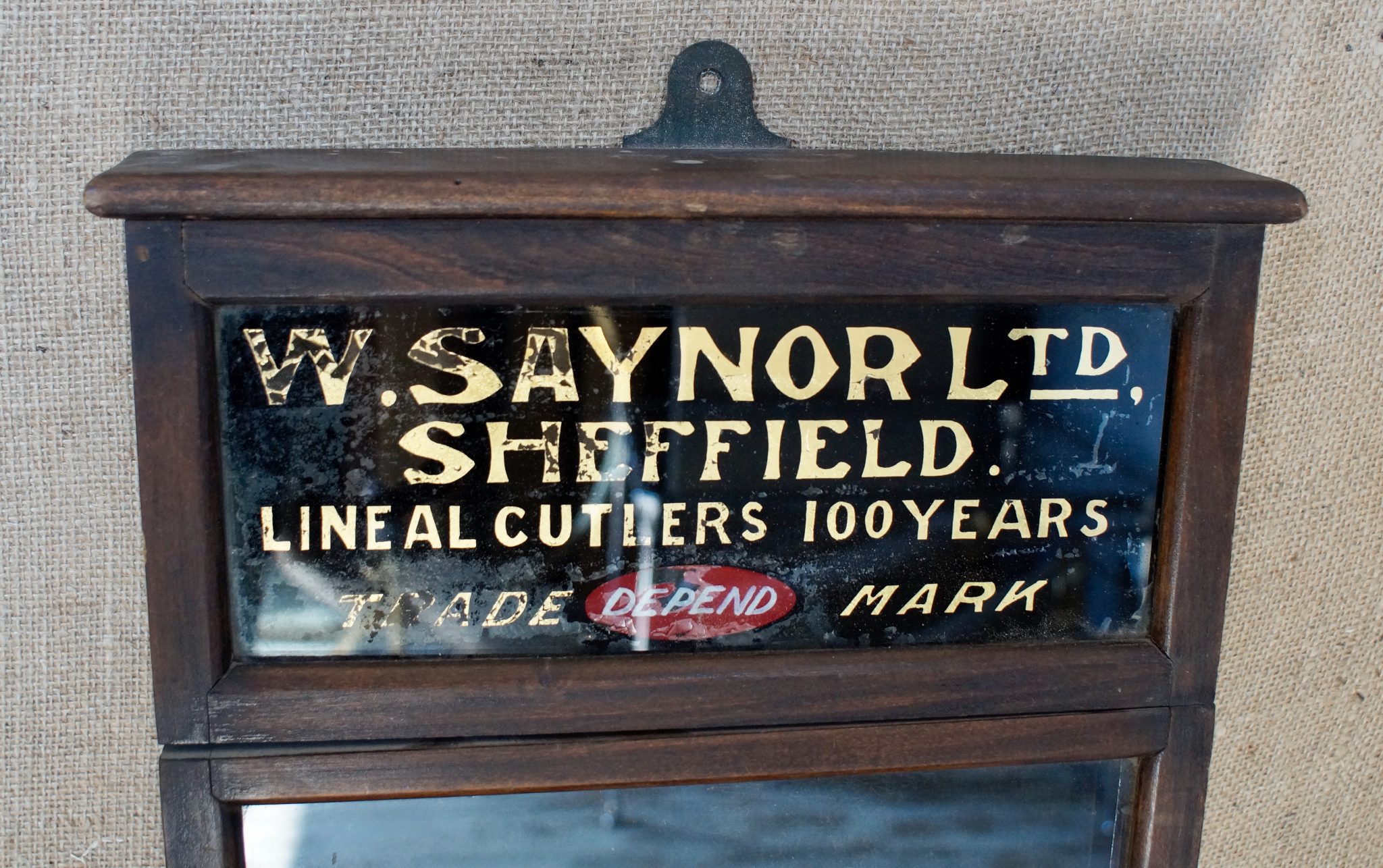 Rare Antique W.Saynor Ltd Of Sheffield Shop Display Case (SOLD ...