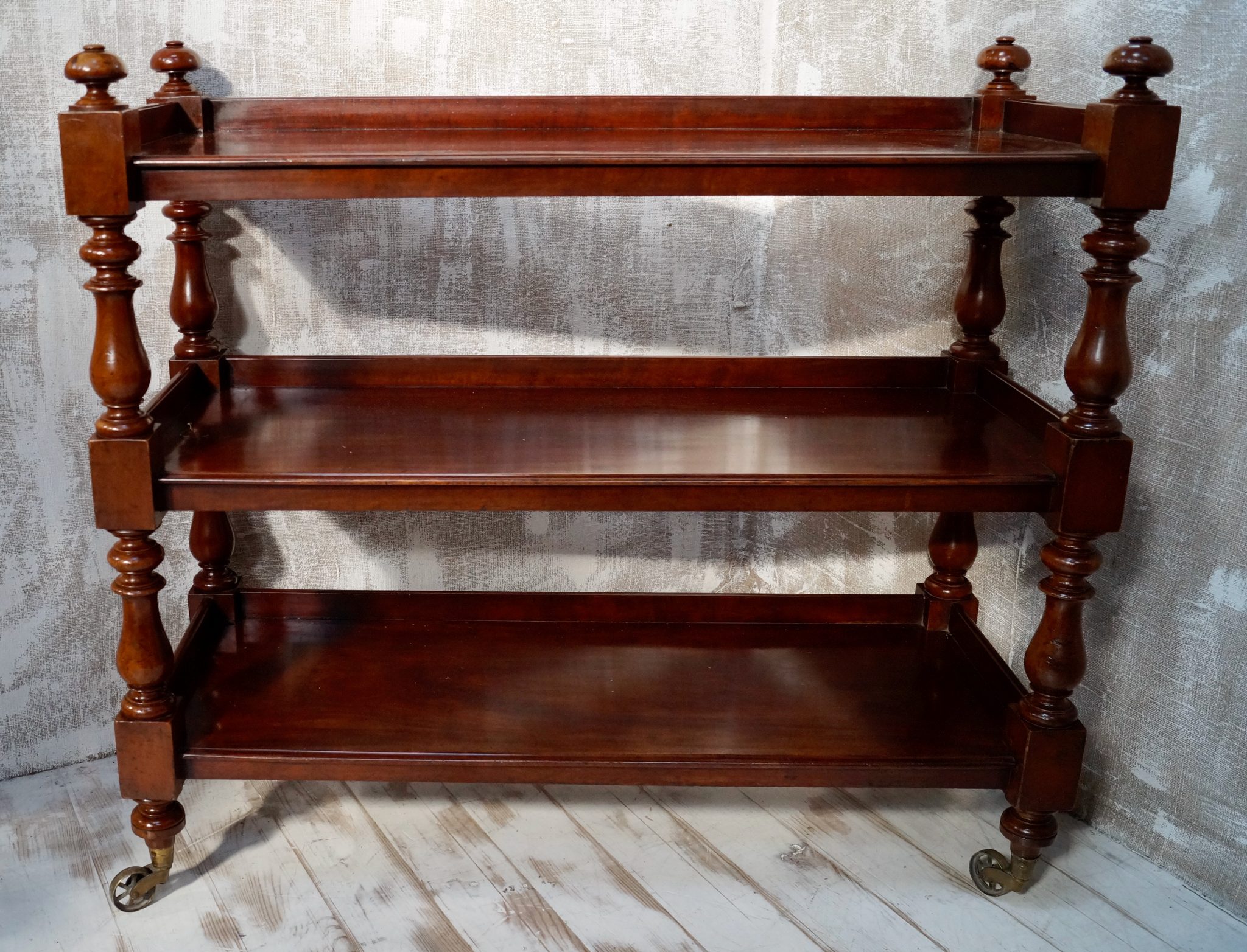 Victorian Mahogany Three Tier Buffet Trolley (SOLD) – Clubhouse ...