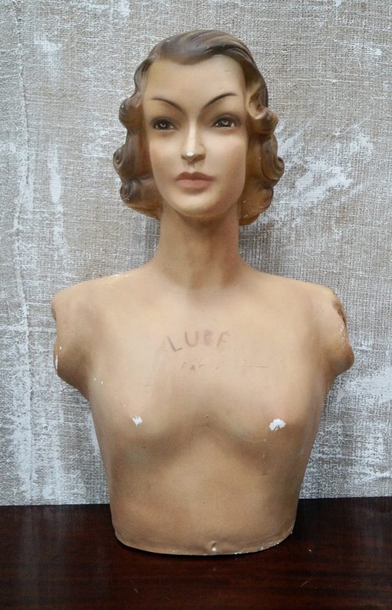 Vintage Mannequin Lubé Paris Bust