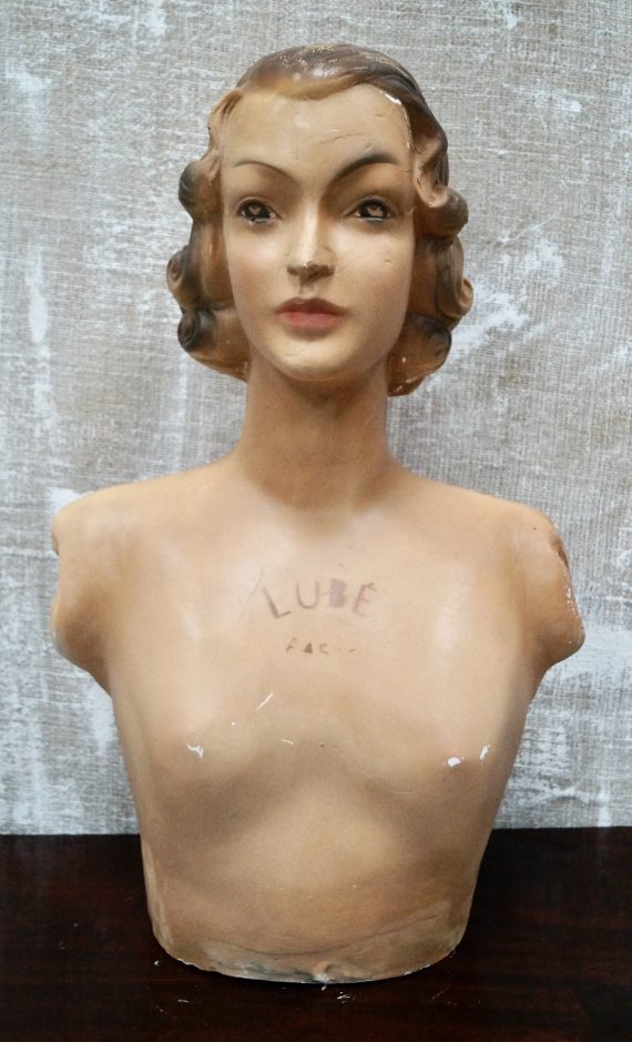 Vintage Mannequin Lubé Paris Bust