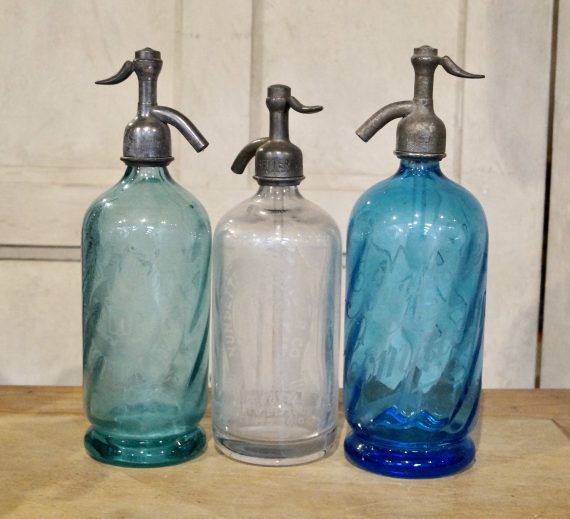 Vintage French Soda Syphons